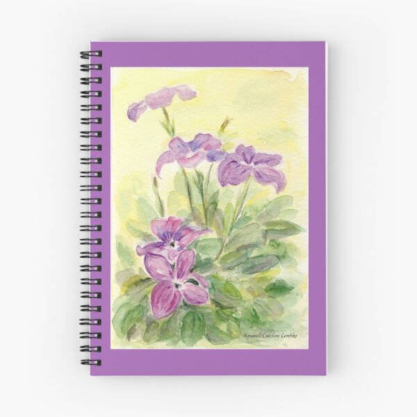 Item preview, Purple Flowers designed and sold by CarolineLembke.