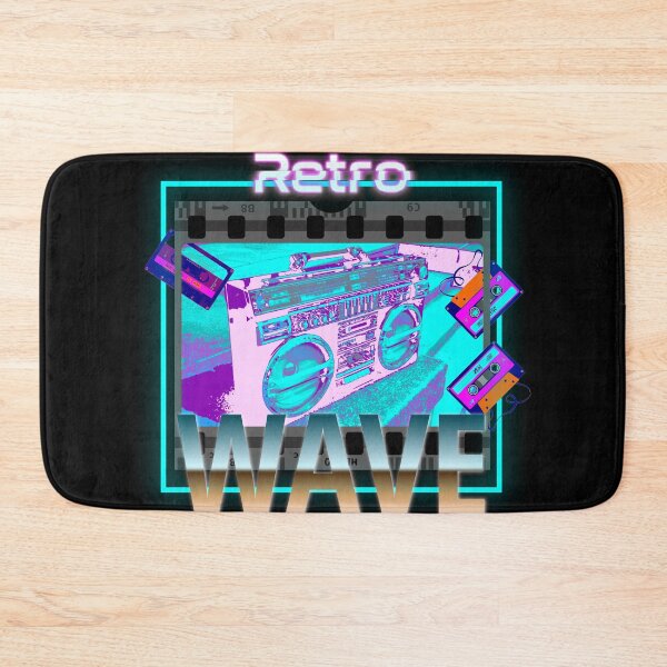Item preview, Ghettoblaster - Boombox Retrowave designed and sold by DerNerd.
