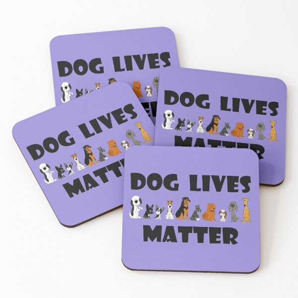 Item preview, Cute Dog Lives Matter Cartoon designed and sold by Nature's Fancy.