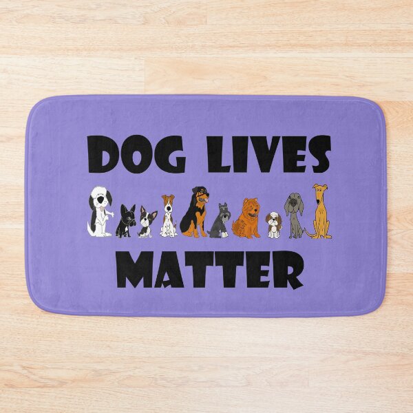 Item preview, Cute Dog Lives Matter Cartoon designed and sold by Nature's Fancy.