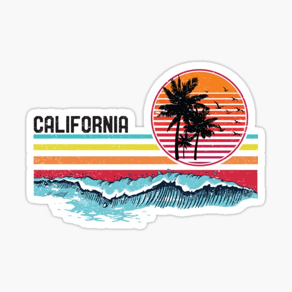 Surf   COSTA RICA    Vintage Style Travel  Decal sticker decal surfing 
