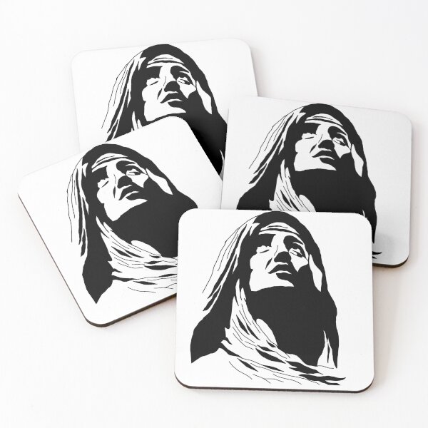 Artikelvorschau, Statue Portrait | Blackwork Illustration entworfen und verkauft von LeadBlackLines.