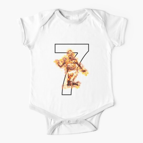 David Beckham Manchester United Short Sleeve Baby One-Piece