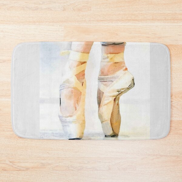 Aperçu de l'œuvre Ballerine en pointe : une danseuse de ballet à l'aquarelle créée et vendue par ChezLorraines.