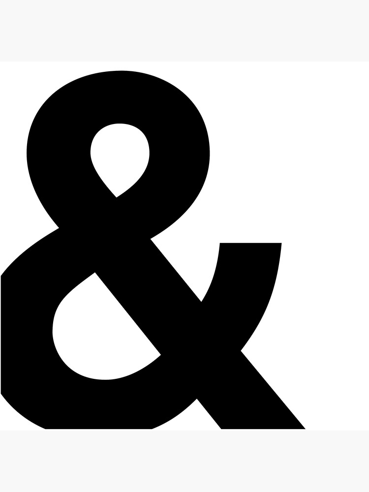 Thumbnail 4 of 4, Pillow, Ampersand designed and sold by UrbanEpiphany.