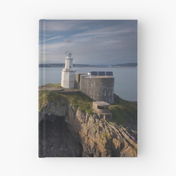 Item preview, Mumbles Lighthouse, pier and Bob's cave designed and sold by Leighton Collins.