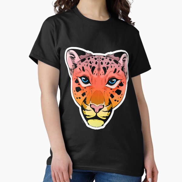 Cherry Sunset Leopard Classic T-Shirt