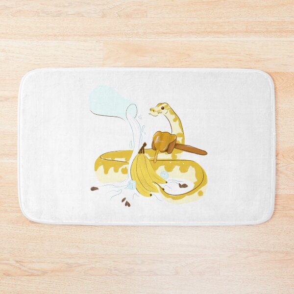 Item preview, Cute Banana Python Smoothie  designed and sold by Manda Lyn LaCorte.