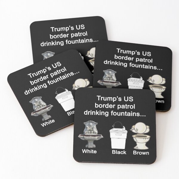 Item preview, Trump's Border Patrol Drinking Fountain designed and sold by ToyoTees.