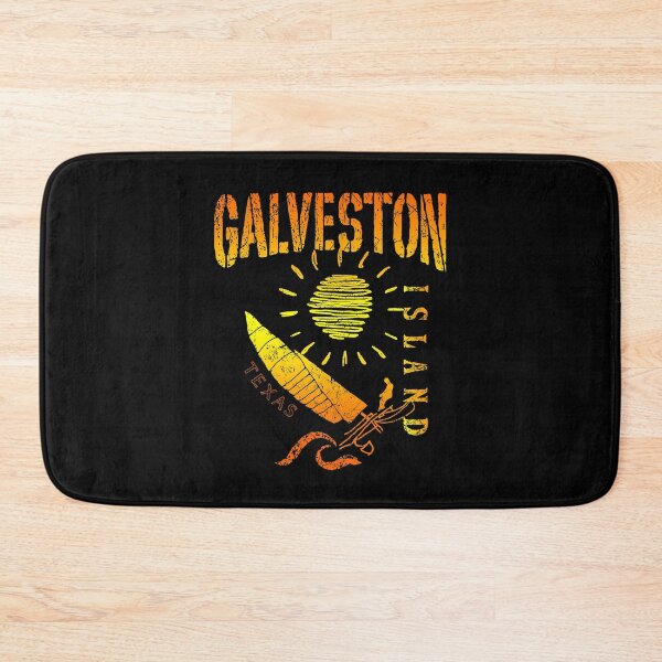 Item preview, Galveston Island Texas Sailing Catamaran Sailboat Beam Reach Orange Yellow TX designed and sold by ArtByBollwitt.