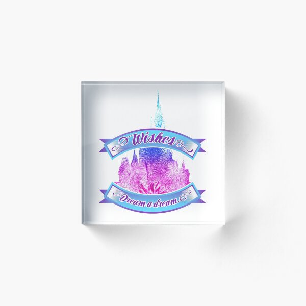 Wishes - Dream a dream Acrylic Block