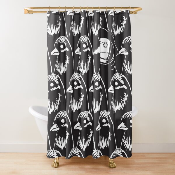 Murder In Their Midst Shower Curtain