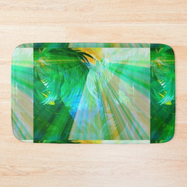 Artikelvorschau, Christliches abstraktes tropisches Kunststück genannt BREAK FORTH LIKE THE DAWN Digital Art Design Print entworfen und verkauft von Artist Susan  Harris.