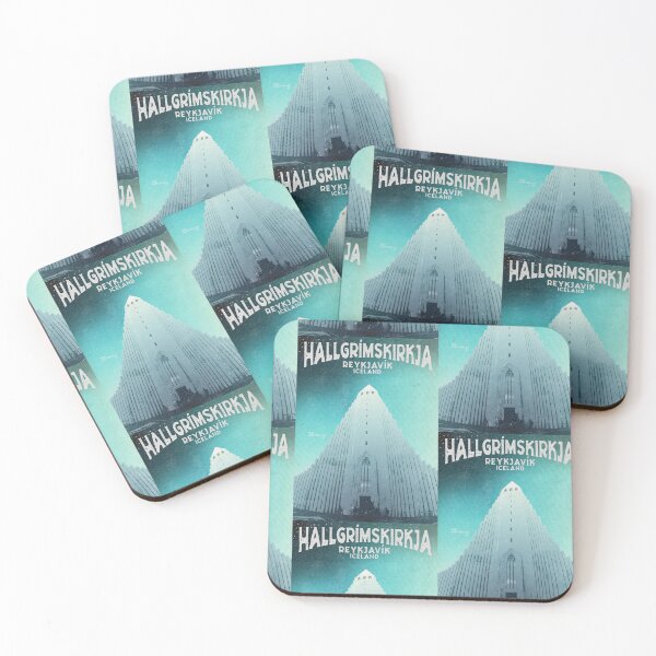 Item preview, Hallgrimskirkja church in Reykjavik Iceland designed and sold by WiseLikeStudios.