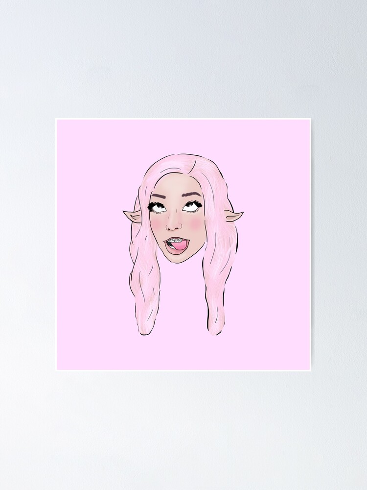 Belle Delphine Memes Magnet for Sale by Barnyardy