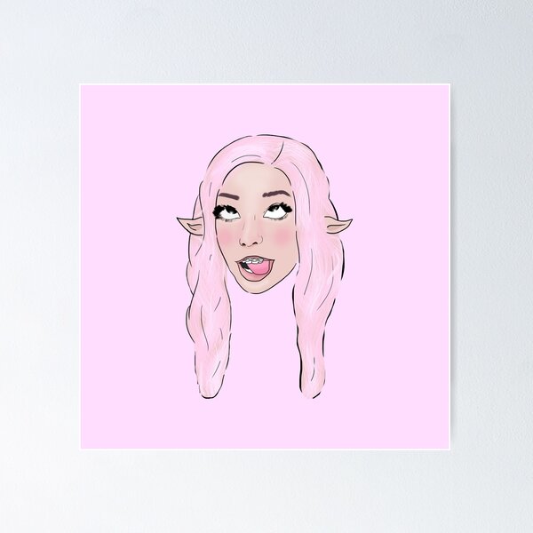 Belle Delphine Instagram Art Prints for Sale