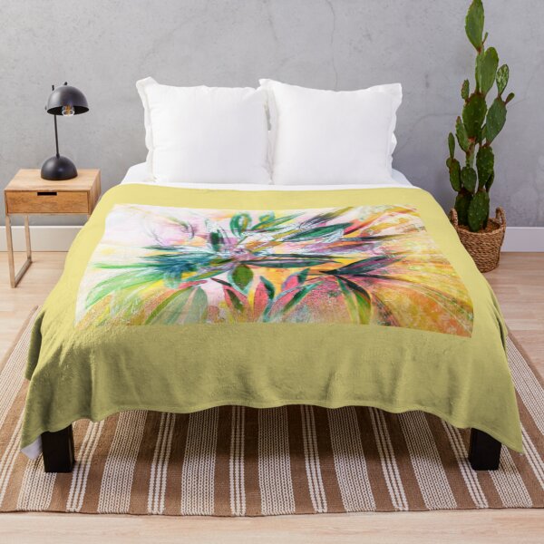 Item preview, Digital Abstract Leaves Called HEAVENLY VIEW Art Design Print designed and sold by Artist Susan Harris.