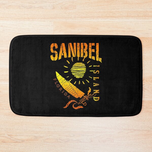 Item preview, Sanibel Island Florida Sailing Catamaran Sailboat Beam Reach Orange Yellow, FL Beach designed and sold by ArtByBollwitt.
