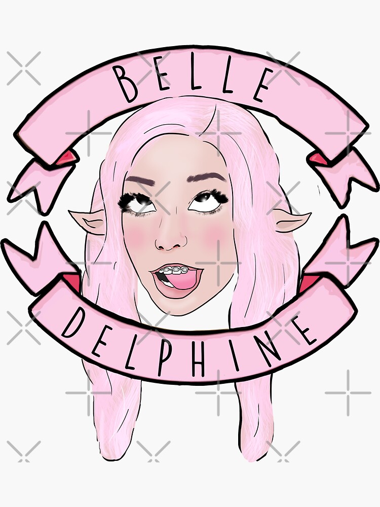 Belle Delphine Meme Stickers for Sale