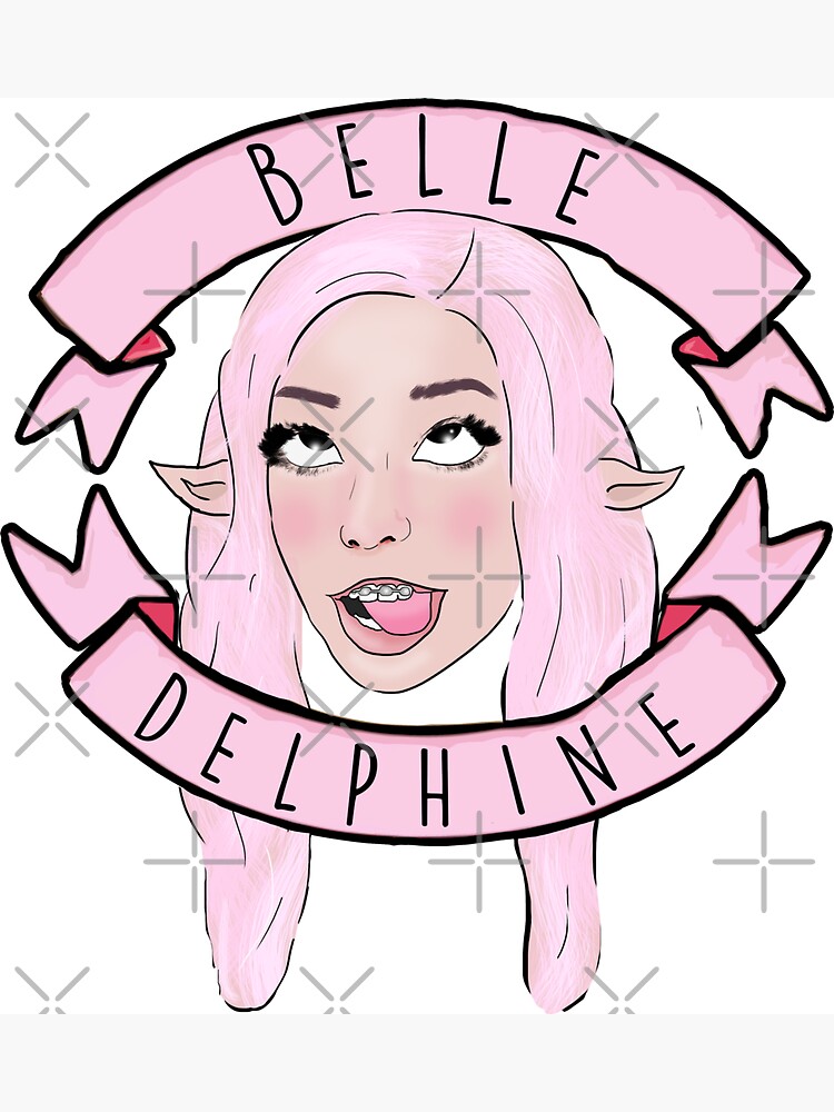 Belle Delphine Memes Magnet for Sale by Barnyardy