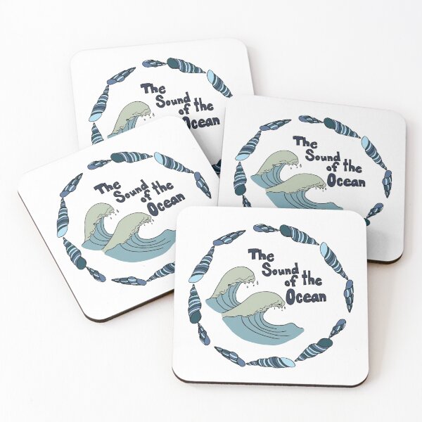 Item preview, Beach Waves, The Sound of the Ocean Quote designed and sold by DeLislesRT.
