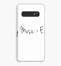 country music > everyone Case/Skin for Samsung Galaxy