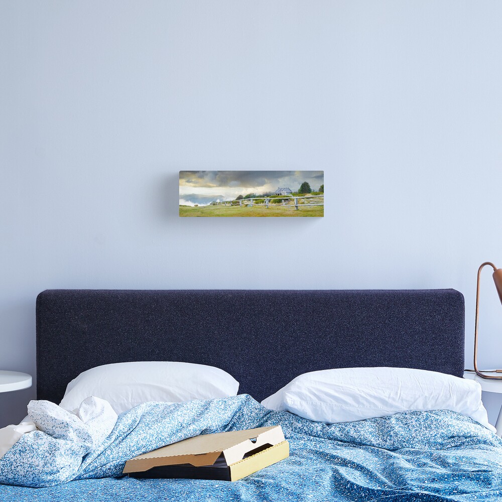 Stormy Evening at Craigs Hut, Mt Stirling, Victoria, Australia Canvas Print