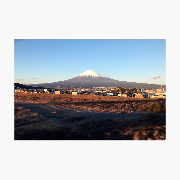 Mount Fuji, December 2014 : Photo Friday at meauxtaku.com Photographic Print