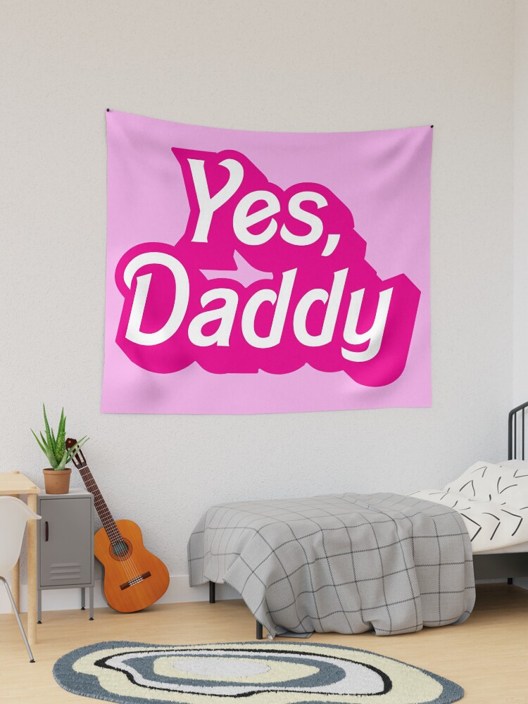 Yes Daddy DDLG Dom Sub Design Poster for Sale by thegoodwordsco