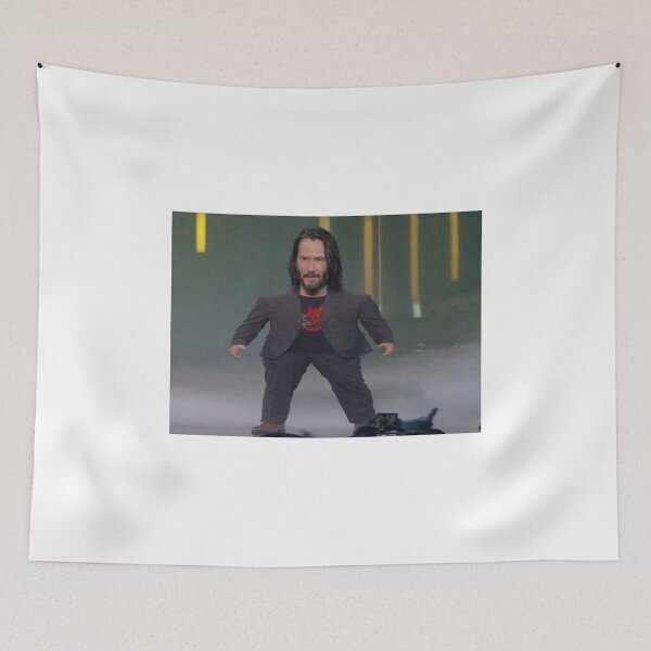 Item preview, Baby Keanu Reeves designed and sold by freshmemes.