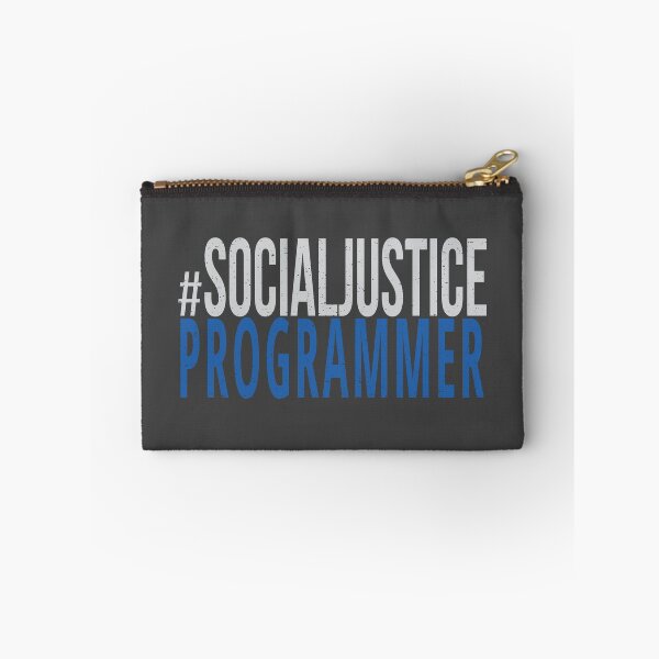Item preview, #SocialJustice Programmer - Hashtag for the Resistance designed and sold by Ryphna.