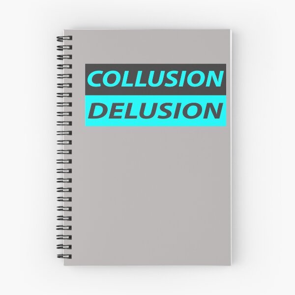 Item preview, Collusion Delusion, Donald Trump Quotes Horloge, Coque designed and sold by Greenmasters.