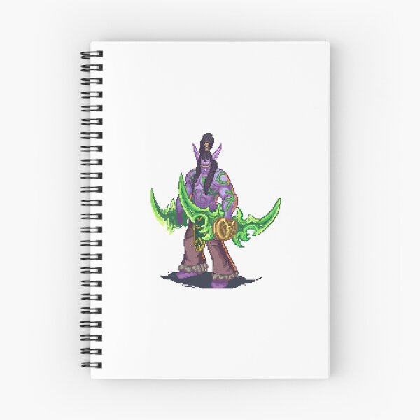 Item preview, Pixel Illidan Stormrage designed and sold by Marti Makes Things.