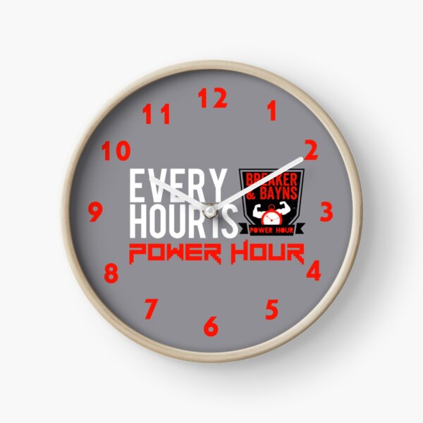 Power Hour Clock Clock