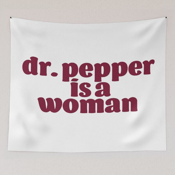 Item preview, Dr. Pepper es una mujer designed and sold by karapos23.