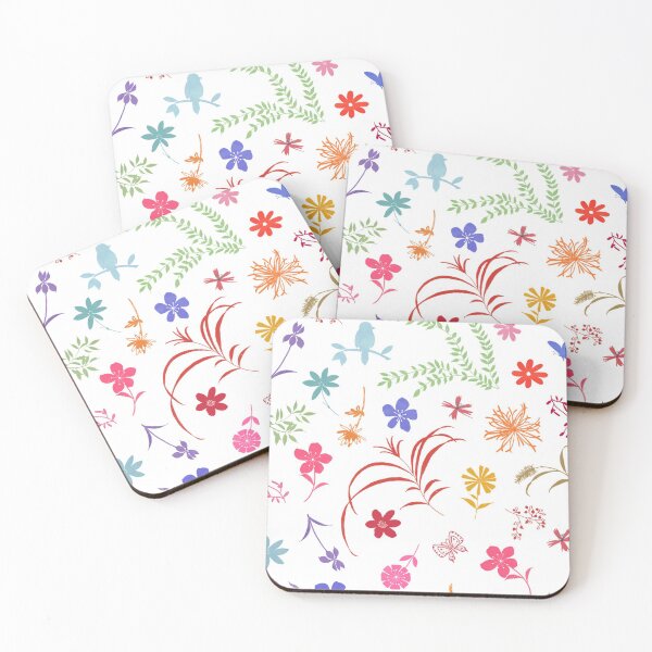 Item preview, Cute Flower Pattern designed and sold by Poetic Patterns Studio.
