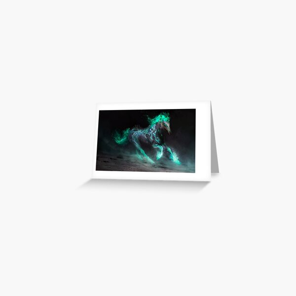 Despair, the Pale Horse Greeting Card