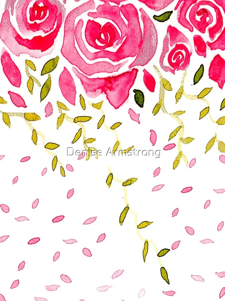 Thumbnail 4 of 4, iPhone Case, Roses Roses Roses designed and sold by Denise Armstrong.