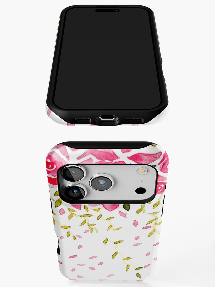 Thumbnail 3 of 4, iPhone Case, Roses Roses Roses designed and sold by Denise Armstrong.