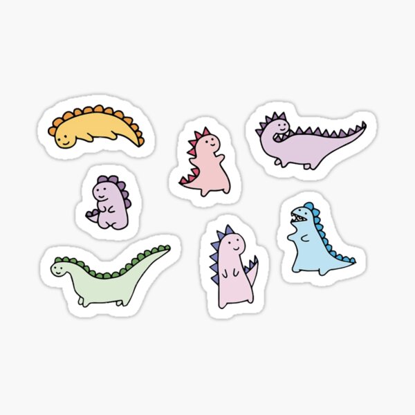 tiny diny (sticker bundle) Sticker