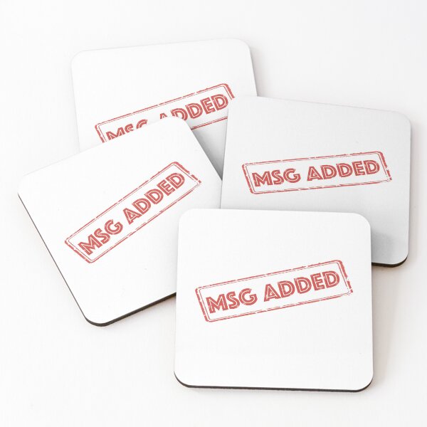 Item preview, MSG Added designed and sold by YesChef.