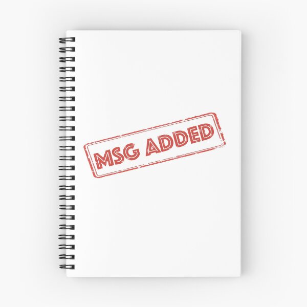 Item preview, MSG Added designed and sold by YesChef.