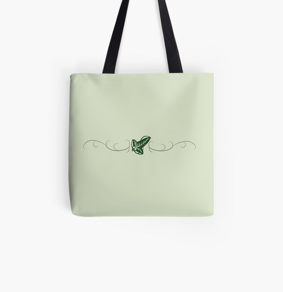 Leaf of Lorien All Over Print Tote Bag