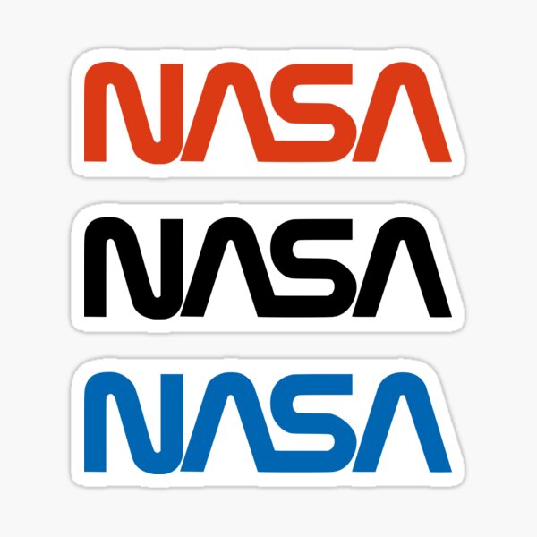 NASA Pegatina