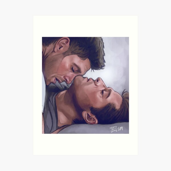 Destiel Art Prints Redbubble