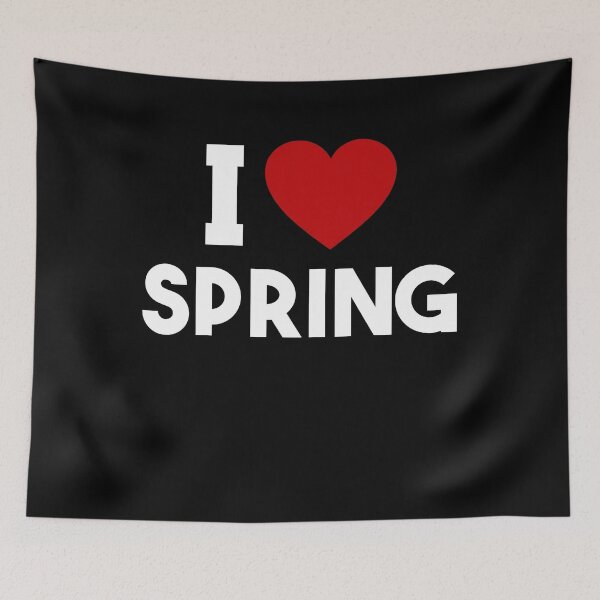 Item preview, I Love Spring Tshirt Flower Spring Season Spring Break Shirt designed and sold by JoDesignLab.