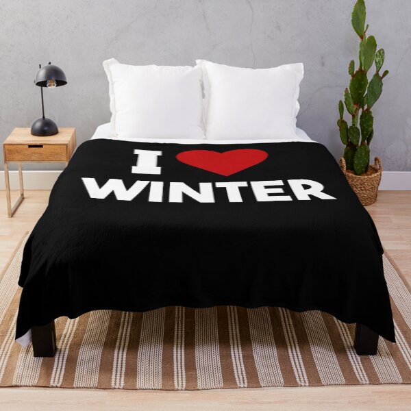 Item preview, I Love Winter Tshirt Snow Winter Camp Icy Cold Chillin Shirt designed and sold by JoDesignLab.
