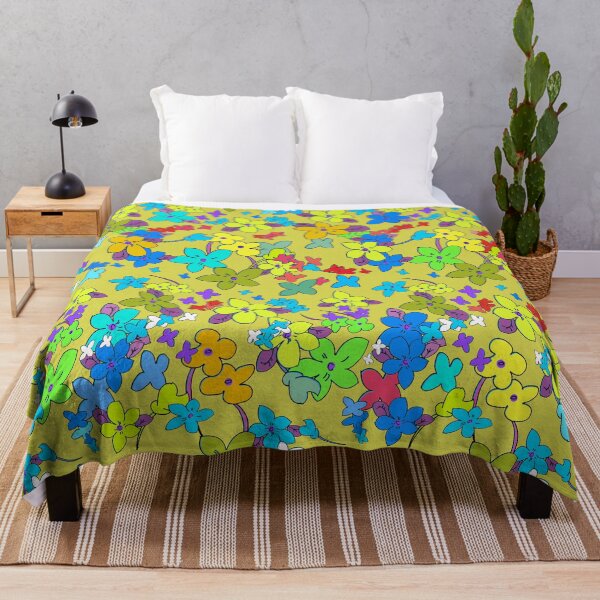 Item preview, David Rose Designs - Floral Fantasy (Yellow) designed and sold by Sartabanfi.