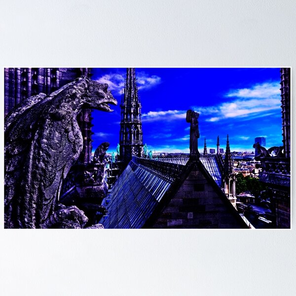 Item preview, Notre Dame Cathedral Paris Fine Art Print designed and sold by stockfineart.