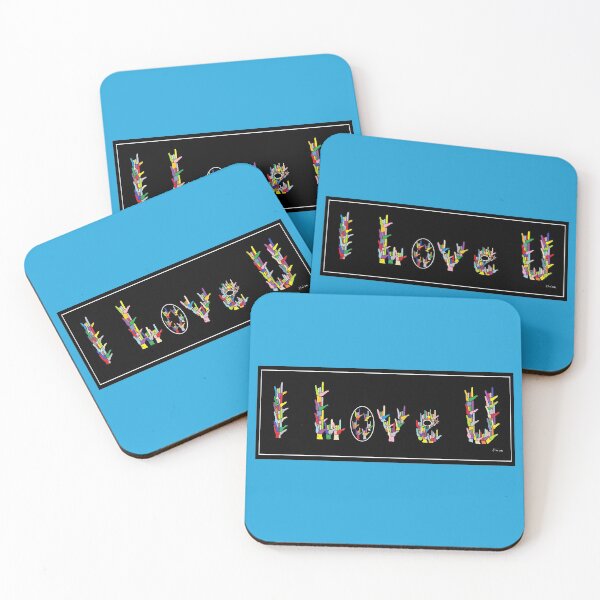 Item preview, I LOVE U designed and sold by EloiseArt.